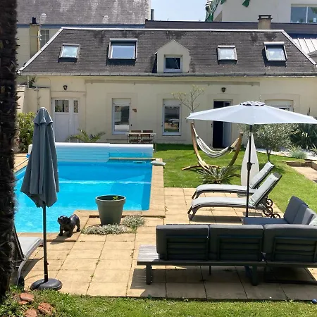 La Paisible - Maison 6 Pers Piscine - Le Mans Centre Exterior foto